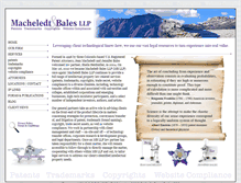 Tablet Screenshot of mbh-law.com